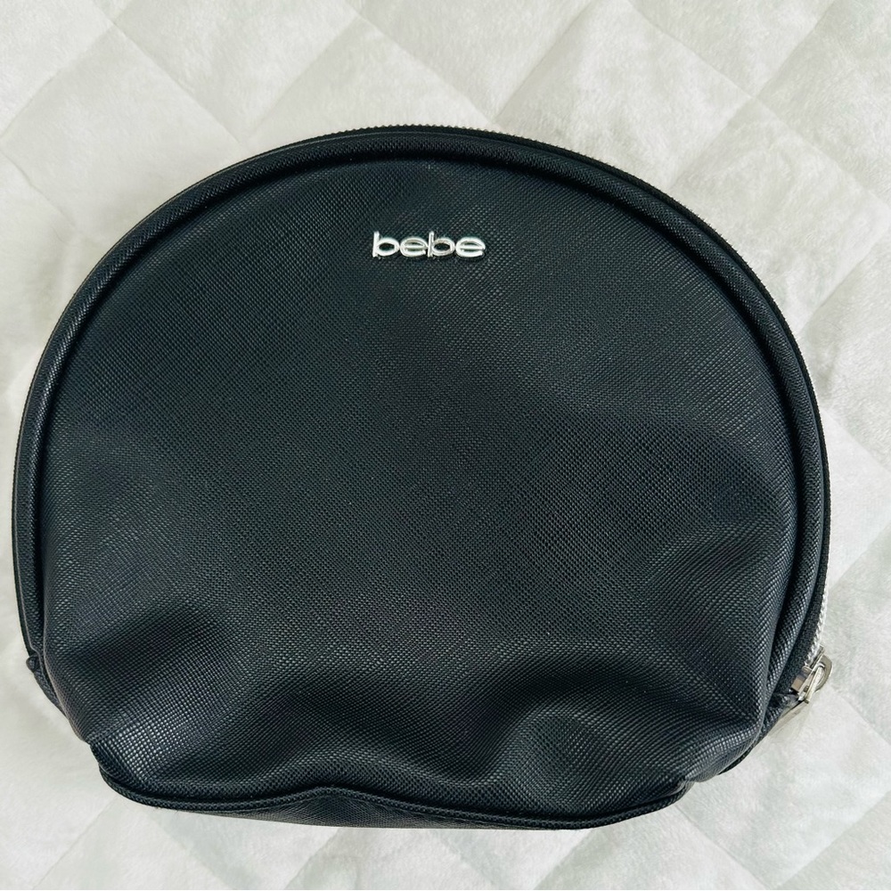 NWNT, bebe 100% synthetic leather cosmetic bag